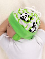 Baby Sweets Mütze Happy Panda grün 12 Monate (80) - 3