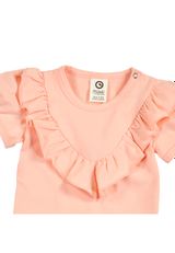 Müsli by Green Cotton Kurzarmbody uni orange 80 - 2