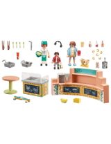 Playmobil 54 Teile PLAYMOBIL® Food Lounge My Life 17x4,5x7,5 cm 5+ Jahre bunt - 1