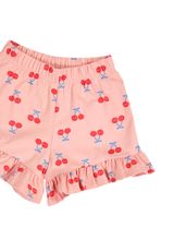 Green Cotton Sweat shorts pink 86 - 2