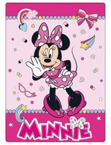 Disney Decke Minnie Mouse Fleece 100x140 cm rosa - 1