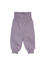 Müsli by Green Cotton Babysweathose Unifarben lila 56 - 0