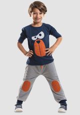 Denokids Print dunkelblau 98 - 7