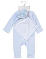 Rock A Bye Baby Boutique 2 pièces Ensemble Baleine Bleu clair - 1