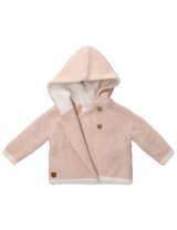 Rock A Bye Baby Boutique Strickjacke Strick Kapuze rosa 56/62 (0-3 Monate) - 1