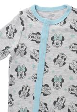 Disney Strampler Minnie Mouse grau 62 (0-3 Monate) - 2