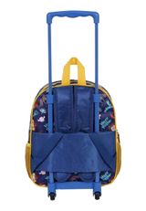 Warner Bros. Harry Potter Crest-Small 3D Backpack with Wheels Rucksack 34x26x13 cm blau, orange Onesize Kinder - 2