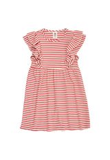 Green Cotton Kleid rot 122 - 0