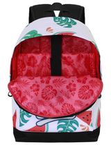 Disney Sac à dos Stitch Feuilles Blanc - 3