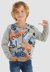 Sweatshirt Jungen grau 104 - 3