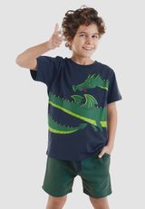 Denokids Print dunkelblau 104 - 6