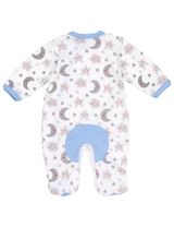 Baby Sweets Strampler Mond Sweet Dreams Jungen Sterne blau 56 (Neugeborene) - 1