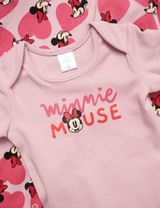 Disney 3 pièces Ensemble Minnie Mouse Coeur Rose - 5