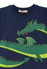 Denokids Print dunkelblau 104 - 3