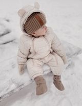 BabyMocs Schuhe Antirutsch beige 80/86 (12-18 Monate) - 5