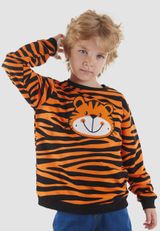 Lang Zweiteiler Jungen orange 110 - 3