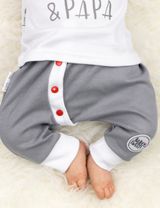 Baby Sweets 2 Teile Set I Love Mama & Papa weiß - 5