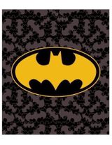 Warner Bros. Decke Batman Fleece 150x120 cm schwarz - 1