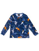 Villervalla T-shirt à manches longues Animaux sauvages Feuilles - 0