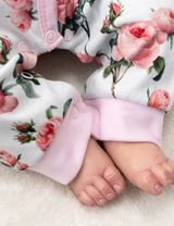 Baby Sweets 2 Teile Set Schleife Floral rosa 62 (0-3 Monate) - 5