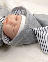 Koala Baby Grenouillère Boucle Rayures Blanc 3-6M (68 cm) - 6