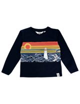 Ebbe Kids Langarmshirt dunkelblau Sunrise banner 140 (9-10 Jahre) - 0