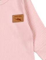 Lagarto Verde Strampler Eidechse Gerippt rosa 62 (0-3 Monate) - 2
