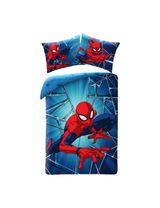 Marvel 2 pièces Linge de lit Spider-Man 135x100 cm Bleu - 0