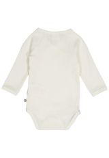 Müsli by Green Cotton Langarmbody Unifarben creme 62 - 4