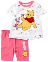 E Plus M 2 Teile Set Winnie Pooh Pink 80 (9-12 Monate) - 0