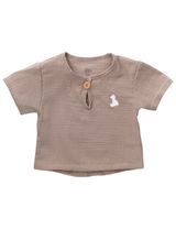 Baby Sweets T-Shirt Bruno, der Eisbär braun 56 (Neugeborene) - 0