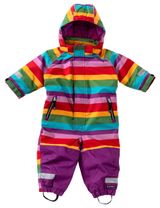 Villervalla Schneeanzug Streifen Wasserdicht (8000mm) bunt - 0