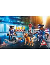 Playmobil 48 Teile PLAYMOBIL® Polizei Straßensperre City Action 7,5x3x4,5 cm 4+ Jahre bunt - 2