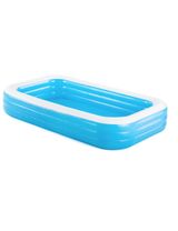 Bestway Familienpool 3-Ring Wasserkapazität: 1161 Liter 305x183x56 cm 6+ Jahre blau - 2