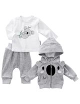 Baby Sweets 3 Teile Set Baby Koala weiß 80 (9-12 Monate) - 0