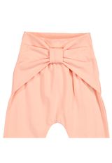 Green Cotton Babyhose orange 80 - 2