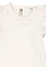 Müsli by Green Cotton Kurzarmbody Unifarben weiß 56 - 2