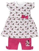 E Plus M 2 Teile Set Minnie Mouse Schleife pink 62 (0-3 Monate) - 0