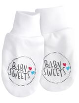 Baby Sweets Handschuh Little Elephant weiß 56 (Neugeborene) - 1