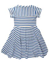 Ebbe Kids Kleid Streifen blau 122 (6-7 Jahre) - 1