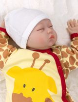 Baby Sweets Strampler Baby Giraffe rot - 2