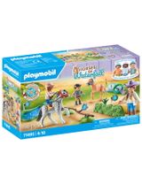 Playmobil 46 Teile PLAYMOBIL® Ponyturnier Horses of Waterfall 9,5x3x3,5 cm 4+ Jahre bunt - 1