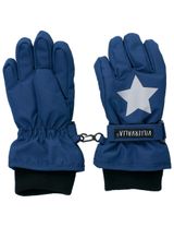 Villervalla Handschuhe Sterne Wasserdicht (8000mm) blau 134/140 (9-10 Jahre) - 0