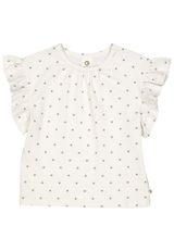 Müsli by Green Cotton T-Shirt Blumen weiß 104 - 0