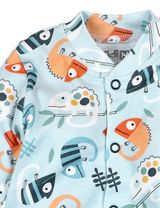 NINI Strampler Chamäleon blau - 1