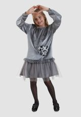 Denokids Unifarben grau 110 - 3
