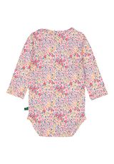 Fred s World by Green Cotton Langarmbody Blumen rosa 56 - 1