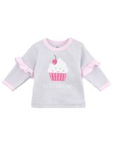 Baby Sweets 2 Teile Set Little Cupcake grau 12-18 Monate (86) - 1