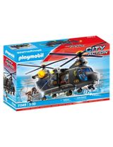 Playmobil 117 Teile PLAYMOBIL® SWAT Rettungshelikopter City Action 51x25x22 cm 5+ Jahre bunt - 1