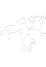 Pippi Ausstechformen Metall Pippi Langstrumpf OS - 0